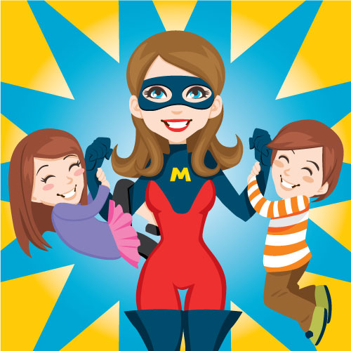 Super Hero Mom