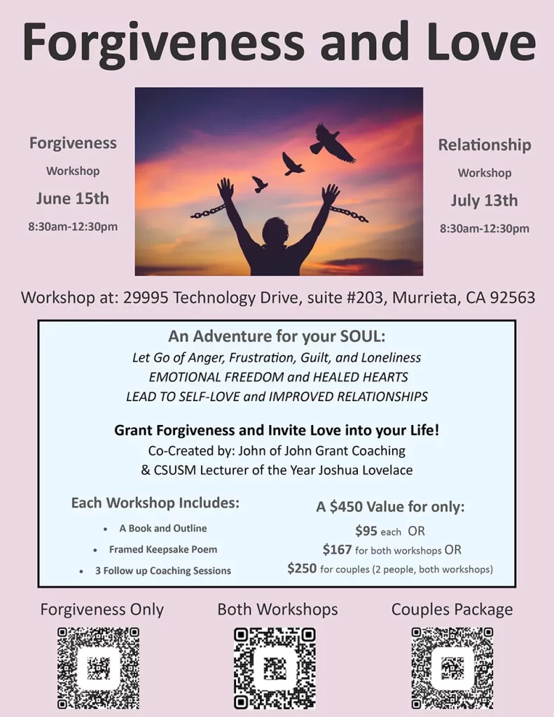 Forgiveness and Love Workshop