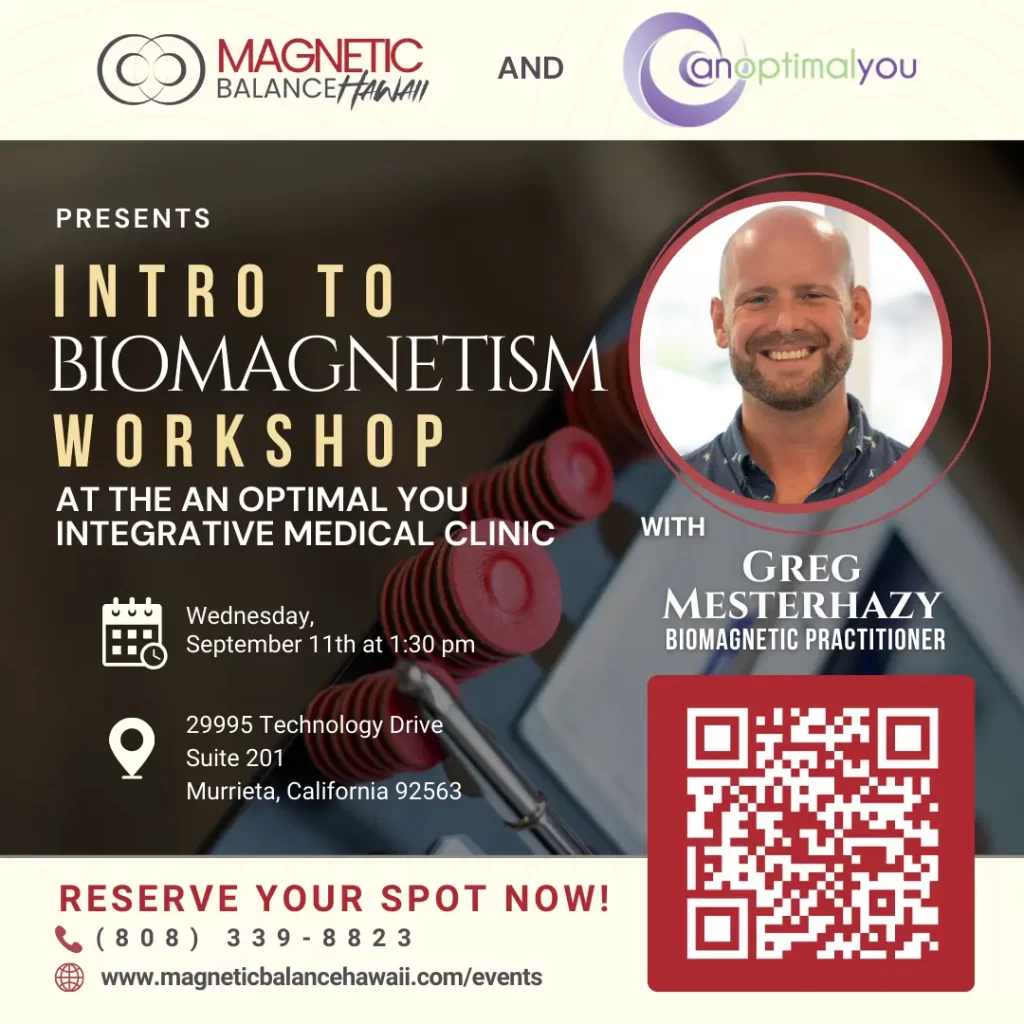 INTRO TO
BIOMAGNETISM Workshop